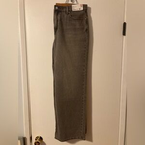 Uniqlo Women's Gray Flare Jeans